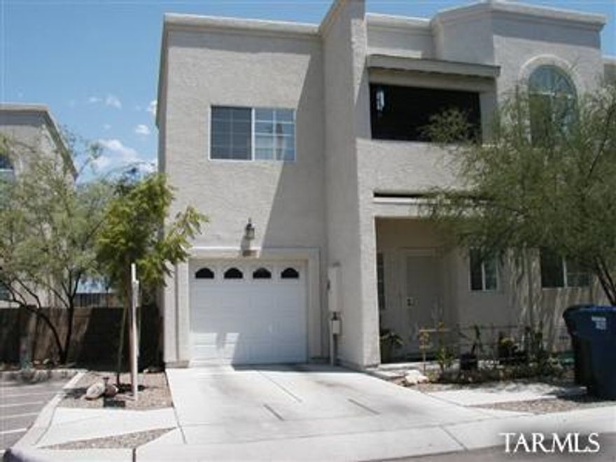 Spacious 2Story TH in UA area. All appliance incl: Stove, Ref, D/W, Disposal, Micro, W/D. Granite countertops, Stainless Steel Appliances, 18 Ceramic Tile floors, and many more upgrades. All 3 bedrooms are on second floor. Storage Closet. Single Garage. Low Mtce landscaped front & back. No pets please