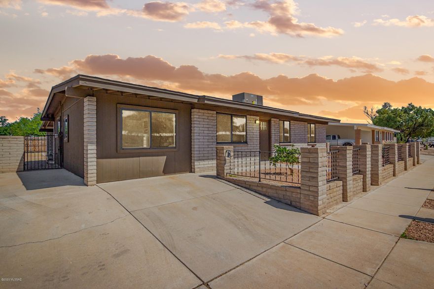 Fully Remodeled NW home w/soaring ceilings, beautiful wood plank tile floors, modern gray paint, upgraded ceiling fans, & HUGE backyard with plenty of room for pool or toys. Stunning new kitchen features quartz counters, under-mount sink, SS appliances, & gray cabinets. Interior laundry room w/storage cabinet for your convenience & 2 upscale baths. OWNER/AGENT