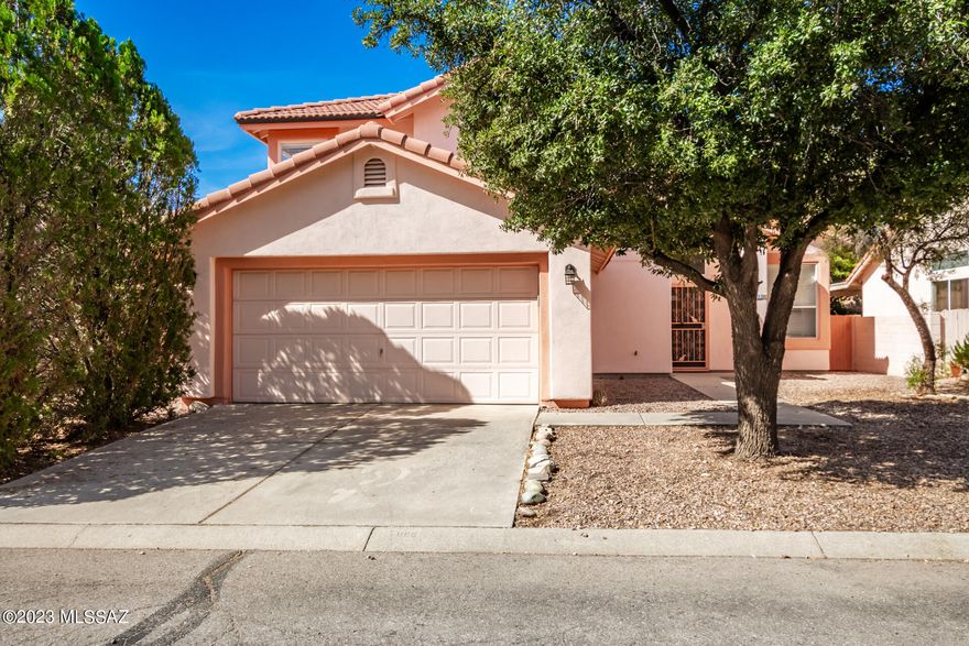 Beautifully rehabbed, two-story home in North Ranch! NW side living at its best. 3 bedroom, 2.5 baths, & a 2-car garage. High vaulted ceilings, plenty of light, and flowing floor plan! Formal dining room, featuring a bay window. Family room, with sliding doors to the backyard. Kitchen features, granite counters, wood cabinetry, & a pantry. All appliances convey as-is. Dual pane windows. Main bedroom has an ensuite with dual sinks & a walk-in closet. Gas or electric dryer hookups. Private backyard has a covered patio to relax & a dedicated pad for a hot tub or enjoying BBQ. Move-in ready! This one won't last. Please schedule your showing today. Owner/Agent.
