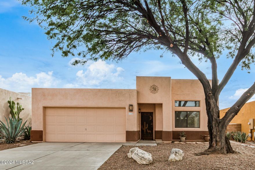 Beautifully remodeled 3 bedroom 2 bath home. Pride of ownership shines through. Easy care tile and laminate throughout the home. Kitchen completely redone with gourmet appliances and quartz countertops. Beautiful stone fireplace. High-end lighting and ceiling fans throughout. Spacious 2 car garage. Tastefully landscaped back yard and covered porch perfect for entertaining. Large outdoor furniture grouping and shelving and freezer in garage stays. Call now to tour your next home!