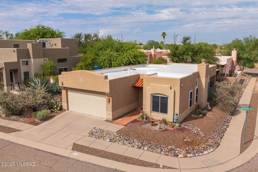 Beautiful turn key home inside pleasing Silverado Hills neighborhood, adjacent to desert setting and breathtaking views. Home was remodeled in 2017, has an open floor plan with natural stone ledger panels around the fireplace and beautiful stone color tile throughout the home. Kitchen and bathrooms have granite countertops with stainless steel appliances in kitchen. Security screens and honeycomb cellular window shades throughout which helps cool home and reduces energy consumption. Back yard is tastefully decorated and provides a meditation ambience.