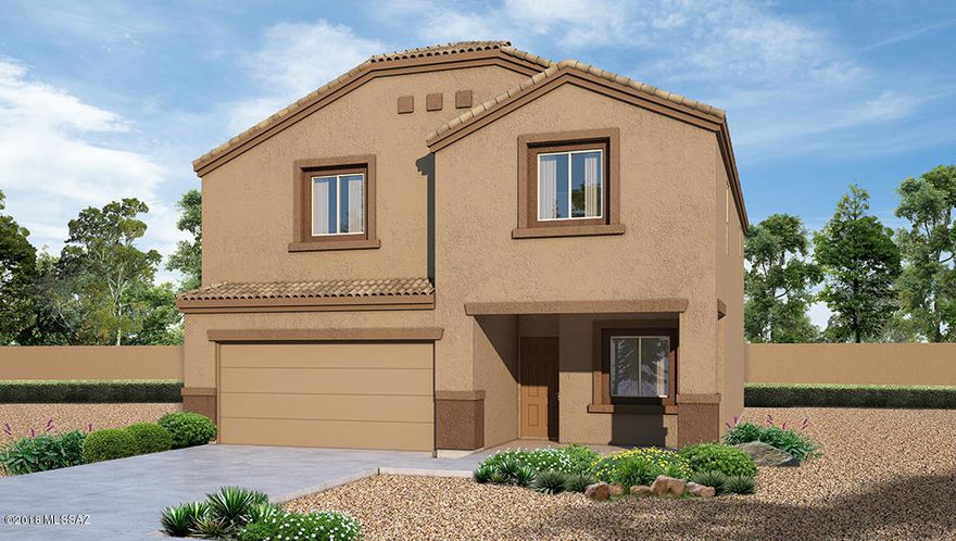 GREAT 2-story home with plenty of space for the entire family with an extended patio for outdoor living.  Wait until you see the Master Suite.  Nicely appointed with double espresso birch cabinets, granite countertops and stainless steel appliances, including gas range.  Plus upgraded flooring throughout and much more! Come see your dream home today.  Brand new construction, builder warranty, Energy Star Qualified! Currently under construction with estimated completion in early September.