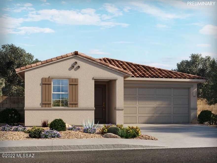 Brand NEW energy-efficient home ready December 2022! Give your family plenty of room to relax and enjoy being together. You can settle down in the spacious great room or step outside to the ample covered patio. Located less than 10 minutes from I-10, enjoy great schools in the highly desirable Marana Unified School District and easy access to shopping, restaurants, parks, and recreation.  Known for their energy-efficient features, our homes help you live a healthier and quieter lifestyle while saving you thousands on your utility bills.