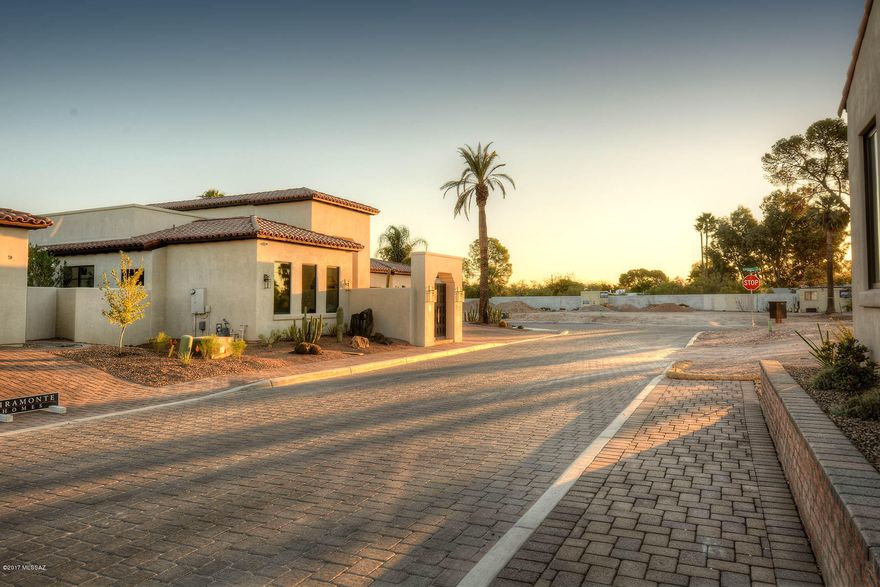 Miramonte has presented a unique opportunity to build and customize your dream home located in the new community of Casa Seton in the heart of Tucson, across from the Arizona Inn. This is a rare chance to build a luxurious custom home minutes from Banner University Medical Center and the University. This home is ready for you to pick your finishes. Its just beginning the framing stage and is designed to provide great separation of space. The front 2 bedrooms share a Jack & Jill bathroom, both with walk in closets. Beautiful engineered wood floors in all common areas, with porcelain tile in the laundry and bathrooms, and carpet in the bedrooms. Beautiful stainless steel GE Monogram appliances smart home and security pre-wiring included.