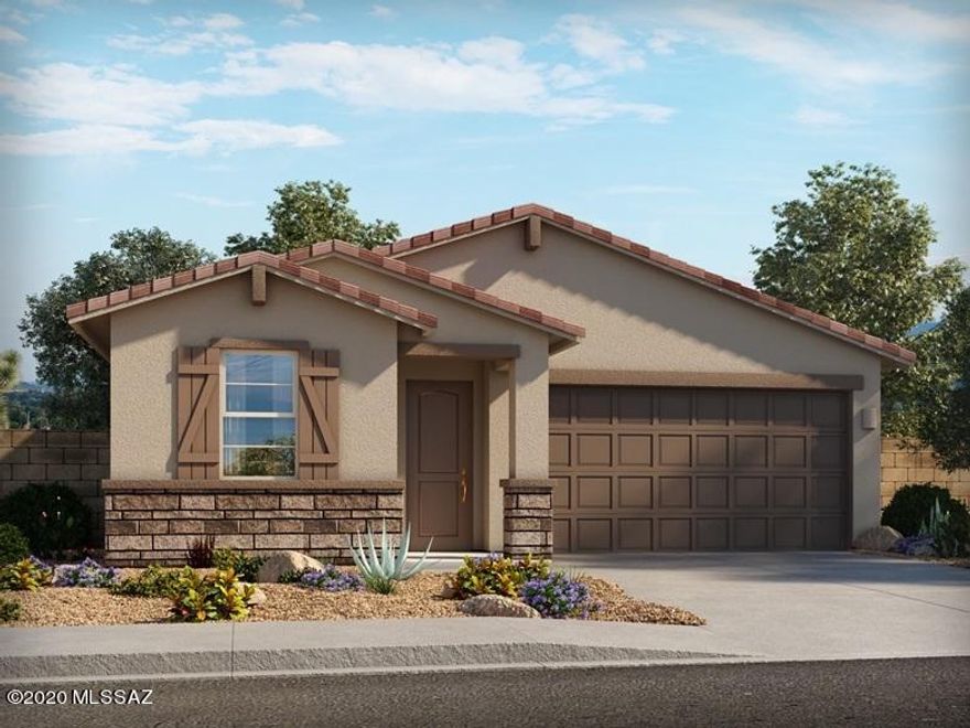 Brand NEW energy-efficient home ready May 2021! The Eden plan teen room makes a wonderful play space for the kids so you can quit tripping over toys. Linen cabinets with cream/black granite countertops, Travertine-look tile flooring and warm grey carpet in our Crisp package. La Estancia Arcadia community amenities include pool, splash pad, and multi-use field. Known for our energy efficient features, our homes help you live a healthier & quieter lifestyle while saving you thousands on your utility bills.
