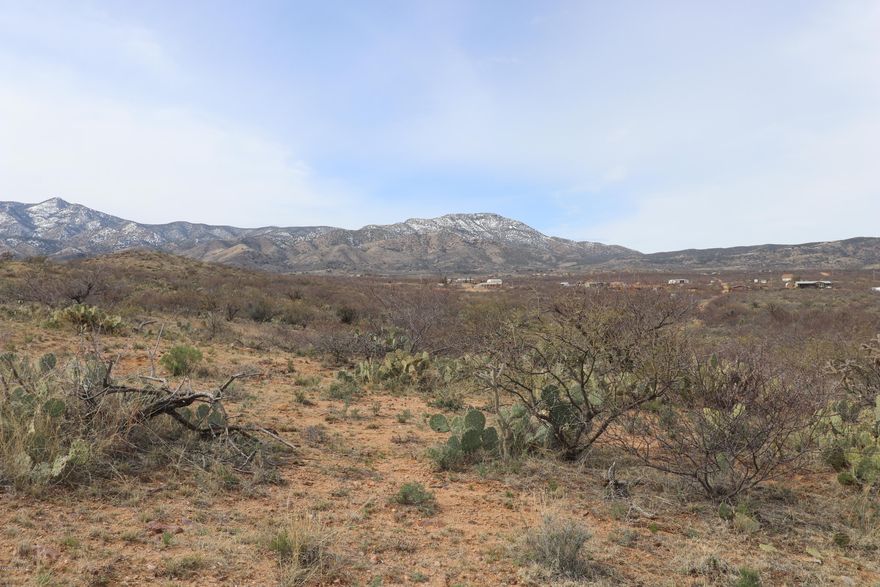Up the hill east of well. Horse property bordering state trust land. Open desert with excellent potential for building your dream home. Secluded, with views of Catalina Mountains to the west and Galiuro Mountains to the east. High above the San Pedro River Valley. Water available on well share. More contiguous parcels available for
sale from same owner, each with its own well share. High School is parent's choice of San Manuel High or Canyon Del Oro High.