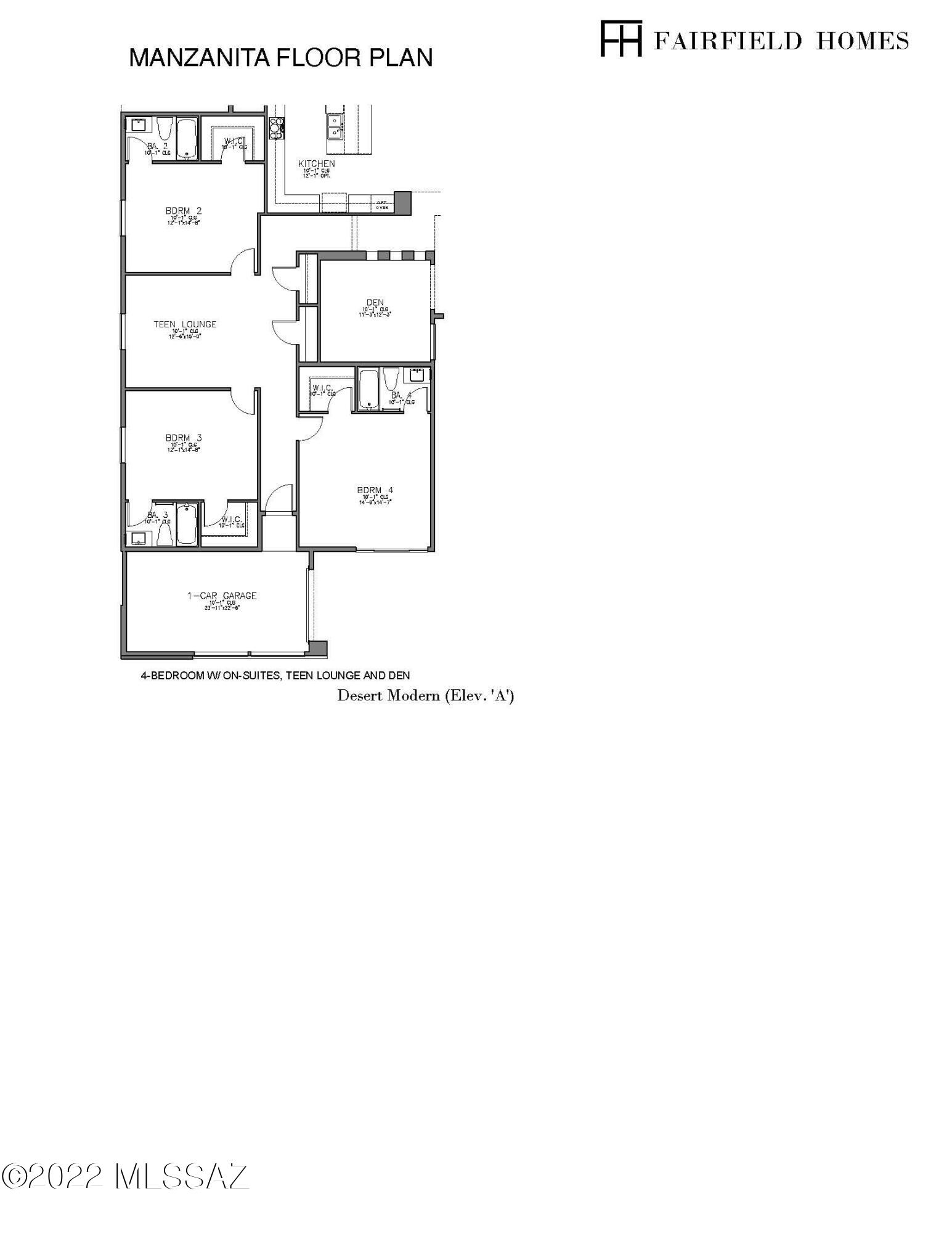 The Hills at Tucson National (1-20) - Residential