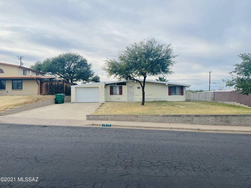 Brand new furnace and AC Unit installed less than 2 years ago.
This home sits on a huge lot with a lot of room in the back yard to store all your toys. 
3 bedrooms, 1 bathroom and one car garage.