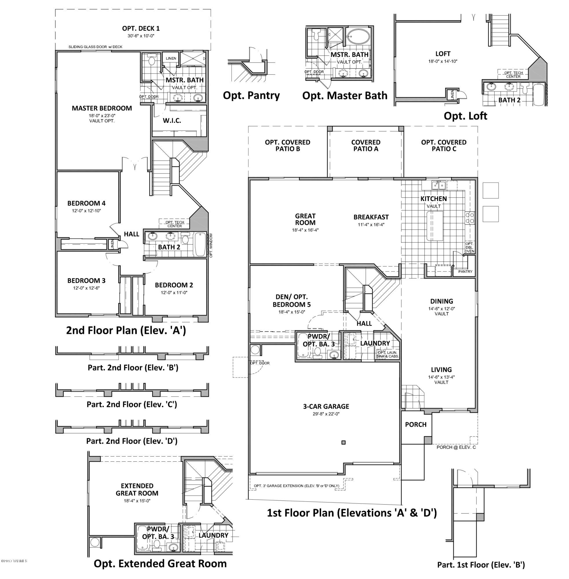 Saguaro Springs Block 4 (400-611) - Residential