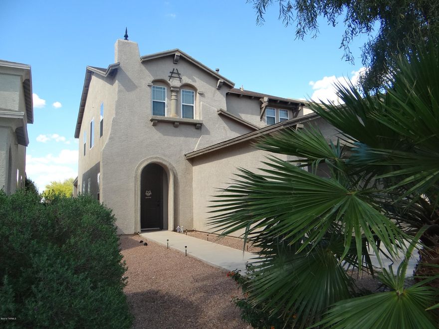 This home will be available June 1. Exceptional A.F. Sterling home in the well sought after Mariposa Trail subdivision. Why burden yourself with a mortgage when you can rent today a ready to move in almost new home in a community with 2 parks, easy commute to U of A, schools, shopping, NW hospital and downtown Tucson.  Many designer touches and upgrades throughout, including upgraded carpet, ceramic tile floors and window coverings and budget saving ceiling fans.
