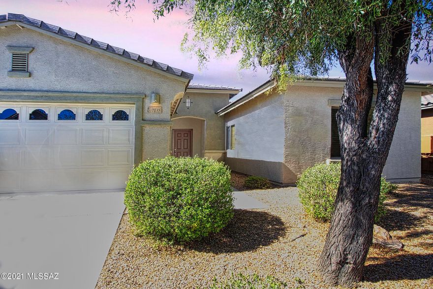 This beautiful home is on a quiet
 cul-de-sac street. It has 4 bedrooms, 2  baths, a den and an updated kitchen that opens into the family room with a cozy fireplace. In the front of the home there is a flex area that could be an office/dining room or game room. The garage is a 3   car tandem garage with plenty of storage shelves. The landscaped backyard with citrus trees is ready for any family gathering! With fresh exterior paint done in March 2021, Newer HVAC in May 2020  w/ warranty! This home is close to it all; shopping, dining and great schools! Come check it out!