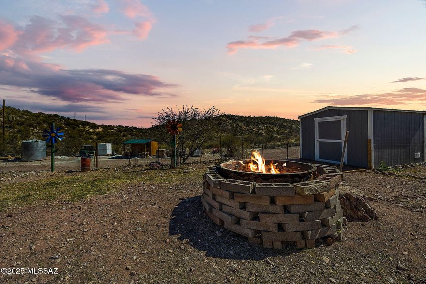 Escape to Your Own Desert Oasis!

Set on 4 serene acres with panoramic mountain views and unforgettable sunsets, this updated 2-bedroom, 2-bath manufactured home blends country charm with modern comfort. The open layout offers a bright and airy living space, a cozy primary suite, and a cheerful kitchen that's perfect for morning coffee and weekend baking.

Outdoors, you'll find room to roam—ideal for gardening, raising animals, or simply enjoying the quiet. A ready-to-use chicken coop welcomes your flock, while the detached shop offers space for projects, storage, or a home-based business.

Peaceful and private, yet just a short drive to town—this is the rural retreat you've been dreaming of!