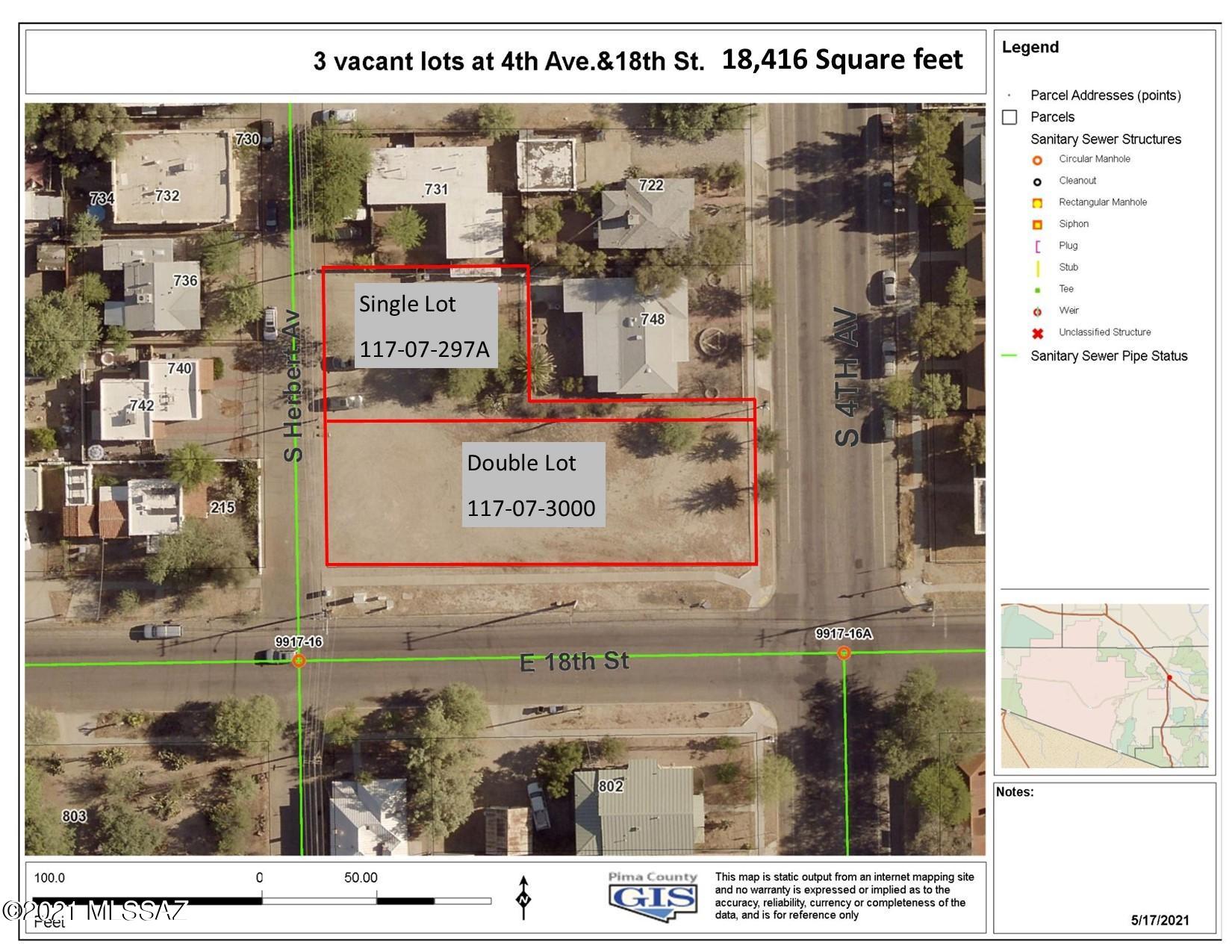 Starrs Resub Tucson Blk 123 - Land