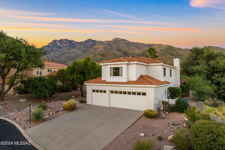 Sellers will entertain offers between $824,900 and $849,900  Nestled in the desirable Casa de Ventana community in North Tucson, this spacious two-story home offers 5 bedrooms and 3 full bathrooms, perfect for those who love to entertain. Boasting breathtaking mountain views, this home is designed for outdoor living, featuring a built-in pool, spa, and a large covered patio with a built-in BBQ, fireplace, and bar area ideal for hosting gatherings. 

Inside, the home offers generous living spaces, a 3-car garage, and an inviting open floor plan. Located in Catalina Foothills school district, this home combines luxury and comfort for everyone.