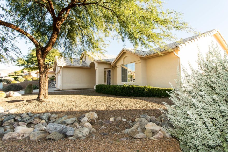 SONORA MODEEL PRICED TO SELL NOW is
a Sparkling Blank Slate waiting for your decorating touch.This ESTATE SALE  property is a real gem.GREAT ROOM STYLE with tons of windows letting in Natural light. Large low care lot with peaceful covered patio.Large Master Bedroom and LG WALKIN CLOSET Master bath has oversized shower and double vanity. You'll love the laundry room with cabinets & folding counter.Because this is an Estate Sale the home is being sold As-is, Where-is.  Seller will consider all offers from appearances the home looks as though it is well cared for. Enjoy resort style living w/Pools, Tennis Crts, Social Activities, Club House, Golf, Stunning Mountain views surrounding you as you enjoy slightly cooler temperatures of Saddlebrooke & its walking paths & luxurious atmosphere.