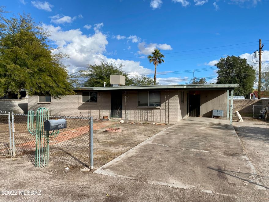 Great fix-up opportunity! Assessor sq ft is 1,196 - prior listing shows 1,671 sq ft. Seller never occupied property, no records of permits for the addition. Sold As-Is.