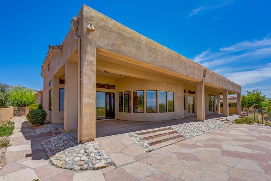 **Seller will counter or accept offers between $750,000-$765,000*** Spacious 5 BR 4 BA home with incredible views located in gated Fairfield River Estates in Central Foothills. Welcoming Courtyard Entry with mountain views. Great Room & Dining Room with Soaring Ceilings and French Doors leading to the expansive Covered Flagstone Patio perfect for entertaining. Mature fruit trees and amazing city views. Split floor plan, spacious open kitchen with double ovens, granite counters, stainless steel gas cook top and secondary pantry in the hall as well as linen & coat closet., Laundry room with washer & dryer and storage. Private guest suite with room own bath & walk in closet.  Abundant storage, natural light, Spacious 3 car garage. Convenient to Shopping & Restaurants. Next to River Walk
