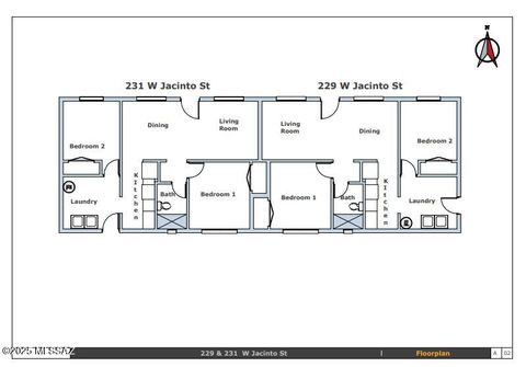 229 & 231 W Jacinto Street Tucson AZ 85705