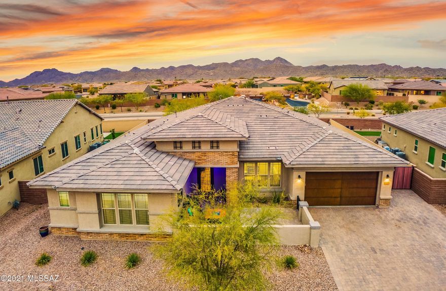 This spectacular home has it all! Not only does it boast with beautiful designer finishes, custom lighting fixtures and an unforgettable, resort-like backyard but, it also features 4 spacious bedrooms, one being a generational suite with a dedicated living area and en-suite bathroom. Gourmet Kitchen features white quartz countertops, an oversized island with seating area, an extended buffet and ceiling high cabinetry. The showpiece backyard features a fantastic heated pool/spa with a sunk-in swim up bar/grill area, various fire/water features and enough space for the whole family to enjoy. This home is also equipped with Smart Home Tech to control the whole pool area, interior lighting, surround sound etc. Too many amazing features to list, come see the beauty for yourself!