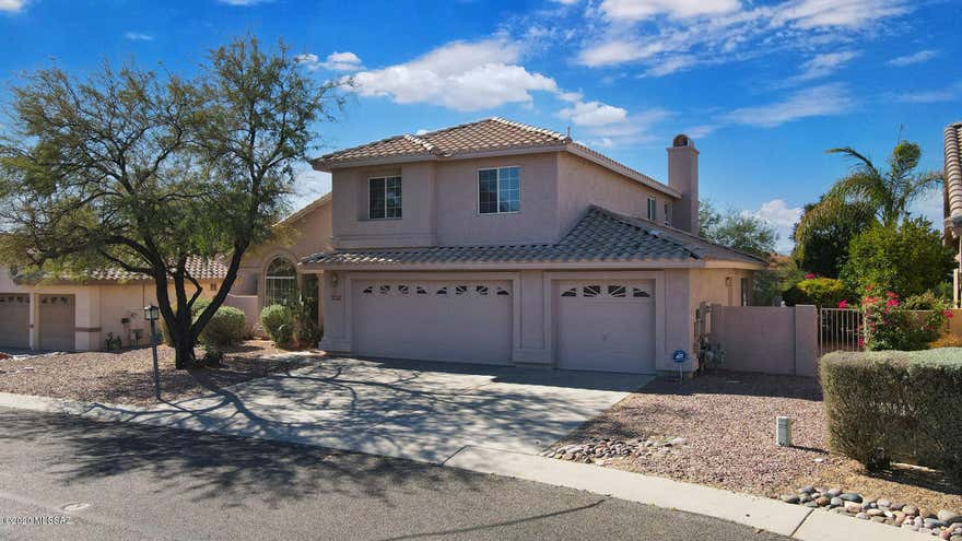 Amazing value! Meticulous and Updated 5BR/3BA home in Canada Hills Village on an premium lot backing to the golf course offering wonderful golf course & mountain views. Luxurious remodeled chef's kitchen w/cherry cabinets, granite counters, and quality SS appliances. Breakfast bar and nook. Spacious living room with soaring ceilings and dining room. Spacious family room with cozy fireplace. Large master suite with vaulted ceilings and private balcony. Elegant master bath with white cabinets and new luxury flooring.  Freshly painted inside and out. Poly plumbing replaced. Enjoy the great outdoor with the large covered porch and balcony, flagstone patio and fruit trees. Rear yard also offers privacy, golf course and mountain views. Rolling shutters on rear covered patio. Large 3-Car Garage. https://www.elcongolf.com/

Above is the address to the Hilton Tucson El Conquistador Golf and Tennis Resort