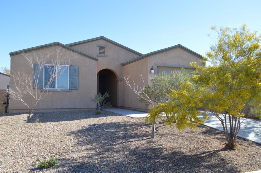 Don’t miss out on this charming 2bd/2ba home in popular Rancho Valencia!  Open floor plan with light and bright great room, brand new neutral carpet and lots of windows throughout. Versatile kitchen featuring nice oak cabinetry, black appliances, SS fridge and brand new garbage disposal!  Large pantry/laundry room area with tons of storage space and newer washer & dryer. Nice master with walk-in shower and large walk-in closet. This home is conveniently located across the street from one of the many community parks in the area!  The neighborhood hosts several walking/jogging paths, basketball courts, sand volleyball, jungle gyms & covered picnic areas. Won’t last long!  Within Minutes of DMAFB, Raytheon, I-10, Downtown, Shopping and Schools!