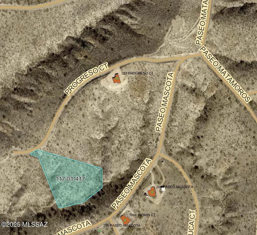 335 Progresso Court is 2.85-acre lot at the end of a quiet cul-de-sac with stunning sunrise and sunset views. Slightly sloped terrain, but ideal for a custom home. All utilities available at the lot line. Private, peaceful setting with panoramic mountain vistas. A perfect blend of seclusion and convenience in scenic Rio Rico.