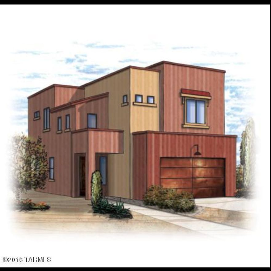 Buy Local Live Green- Mesquite Homes -Last Lot LEFT to build on!!!!!  FLOOR PLAN LISTING - The TUCSON PLAN- WE BUILD TO SUIT- PRICE DOES NOT INCLUDE ANY LOT PREMIUMS OR OPTIONS. Upscale living.  Vibrant and fresh community - great Southeast Tucson location. Built for energy efficiency and easy care. Courtyard entry with custom metal gate welcomes you. Dual pane low E windows and Energy Star Certified. Great room for today's lifestyle.  Southeast neighborhood,  Michael Perry Park and Pantano River walk - walking, jogging, biking trails behind this community. You can choose from 5 different floor plans to build the home that fits your lifestyle.