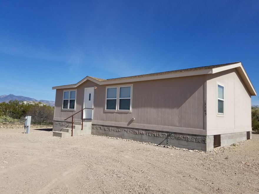 Super cute & clean manufactured home on 1 acre!  Very well maintained with fresh paint, newer appliances, and carpet just cleaned 3/6/19. Block skirting and VA-approved tie downs. Extra large septic tank. Lots of room for toys and animals! Easy access to I-10! Propane tank is leased.