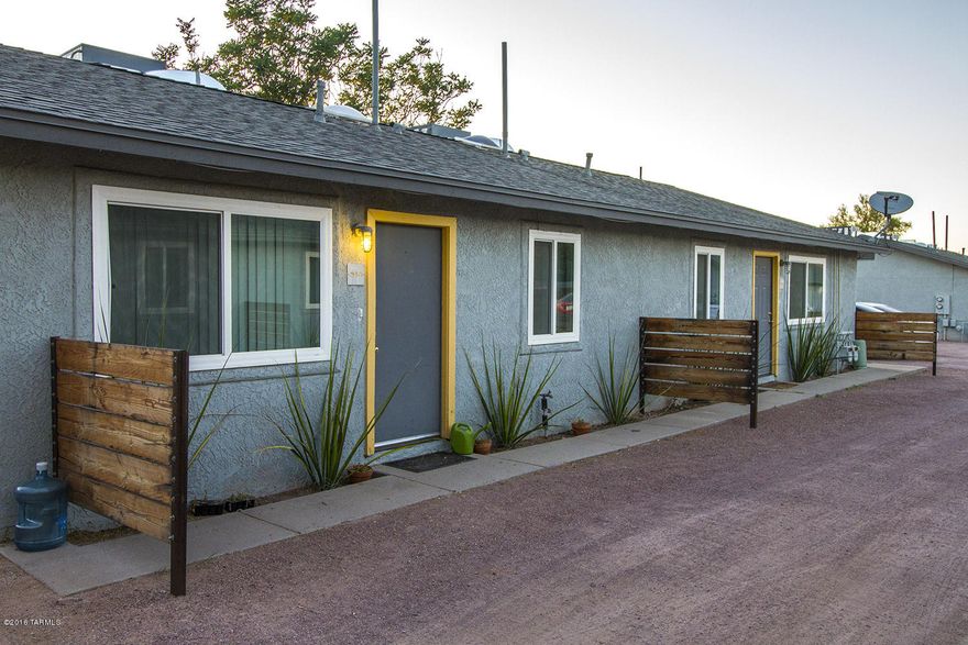 High-quality turnkey 4-plex ALL 2BR/1 Bath units directly in the path of development close to Mountain Bike Path with a 91 Bike Score. Property is part of two tax parcels, 8 UNITS TOTAL. Four units are 11308314A. Four units are 11308314B. MUST SELL TOGETHER. These units all have: New roofs, new HVAC, gorgeous cosmetics including hardwood floors, new kitchens and baths,separate laundry rooms, two pkg spaces per unit. This property underwent a significant renovation/repositioning recently. Room for rent increases. All 8 tenants renewed through 7/31/17. Pepper Viner is building a significant and tasteful urban infill project directly across the street which is pre-selling aggressively. http://pepperviner.com/communities/park-modern/.1 owner is a licensed real estate agent in A