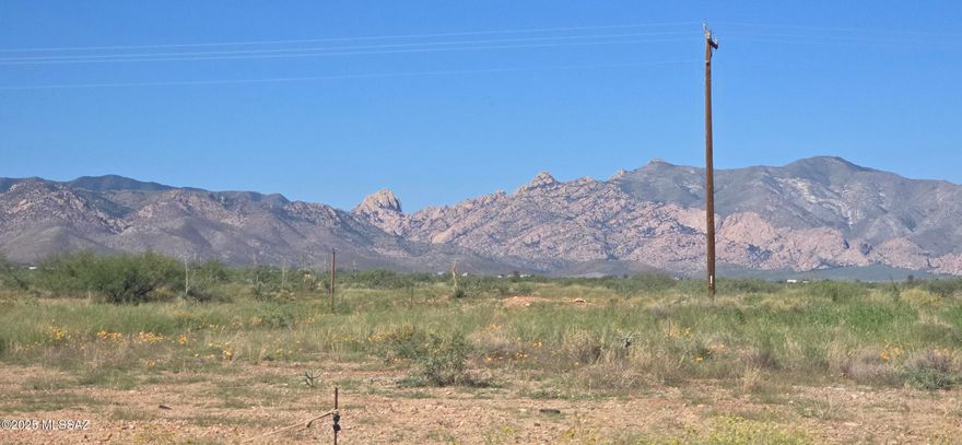Build your dream home on this .19 acre (approx. 8,276 sq ft) lot in the peaceful Sunsites neighborhood. With utilities already at the lot line, you'll enjoy easy hookup and reduced development time. The property sits in a quiet, low-traffic area with vacant space around, offering plenty of privacy and room to design your ideal southwestern retreat. 
Beautiful views of Cochise Stronghold from property, a popular destination for hiking, bird watching and rock climbing. Enjoy dark night skies in this rural community just 20 minutes south of 1-10.