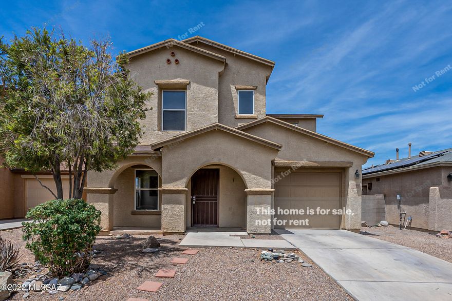 Welcome to this gorgeous neighborhood! Terrific 3 bedroom and 1 bath home with a 1 car garage. Enjoy preparing meals in this impressive kitchen equipped with ample cabinets and generous counter space. Step inside this beautiful interior with vaulted ceilings, tile floors throughout, plenty of natural light, and neutral palette. Relax in your primary suite, complete with a spacious closet, and an en-suite bathroom. Entertain on the back patio, perfect for barbecues. Don't wait! Make this beautiful home yours today.