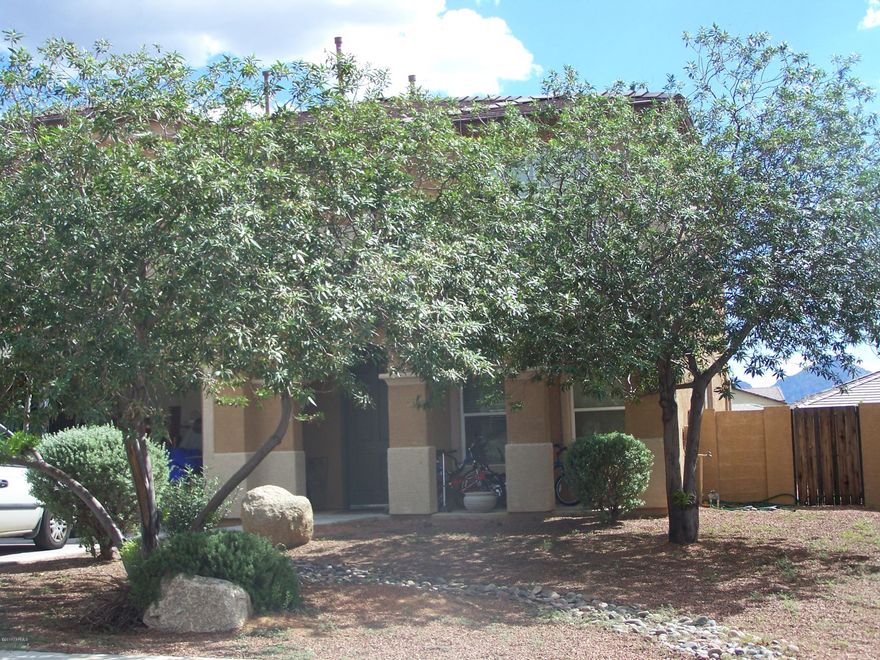 Awesome 4 bedroom 3 bath home, this home offers very spacious rooms throughout, neutral colors, lots of upgrades, covered patio with mountain views. Close to restaurants, shopping and schools. This is must see home. Home will be clean and ready 5/4/2018. Call today 520-544-7429