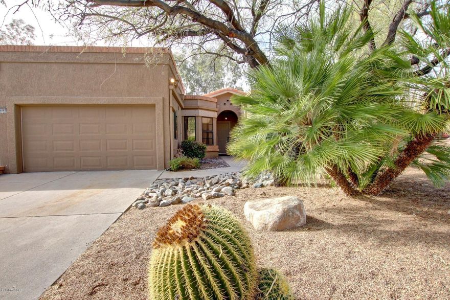 NEW CARPET! NEW EXTERIOR PAINT! RENEWED LANDSCAPE! NEW ROOF 2015 with a transferable warranty! Light and bright! This cute lil 2-bedroom Townhome has Corian Counters * Tile Flooring * Oak Cabinets * Smooth top cooktop * The Property line is way beyond the brick patio enclosure; borders the wash brick wall. Add pavers for Mountain Viewing area. This home is not in the townhome HOA area. Only 1 HOA not 2 -savings of $140/month and equates to approx $23k in buying power of financing. Perfect for snow birds, retirees, active adult living! Sun City is known for outstanding golf and a vibrant social calendar plus tennis, pickleball, swimming, arts, crafts, countless clubs & resident activities. 3 rec centers, sports, activities and fitness center and so much more!