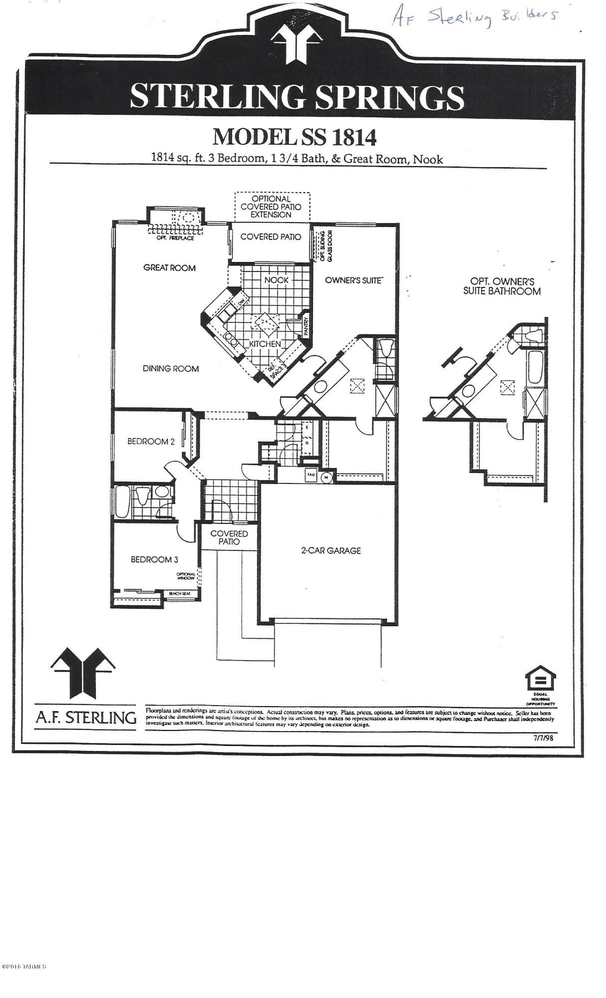 Fairway Vistas (1-27) - Residential