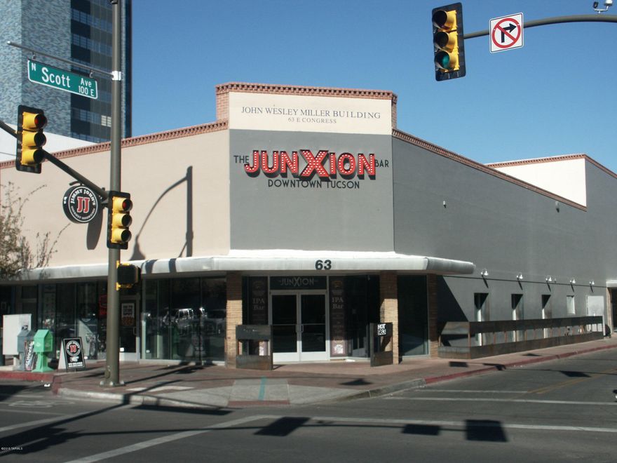 Excellent opportunity for user/investor in PRIME LOCATION DOWNTOWN! Retail, office, restaurant, bar, gallery, or entertainment spaces available FOR SALE or LEASE. NW corner of Congress and Scott Ave. Along the street car route, across from Pennington Parking garage. 3 leases, 4 available spaces.  Please see attached documents for additional details and floor plans for this property. PRIME LOCATION IN THE CENTER OF DOWNTOWN!
Owner is a licensed broker in Arizona.