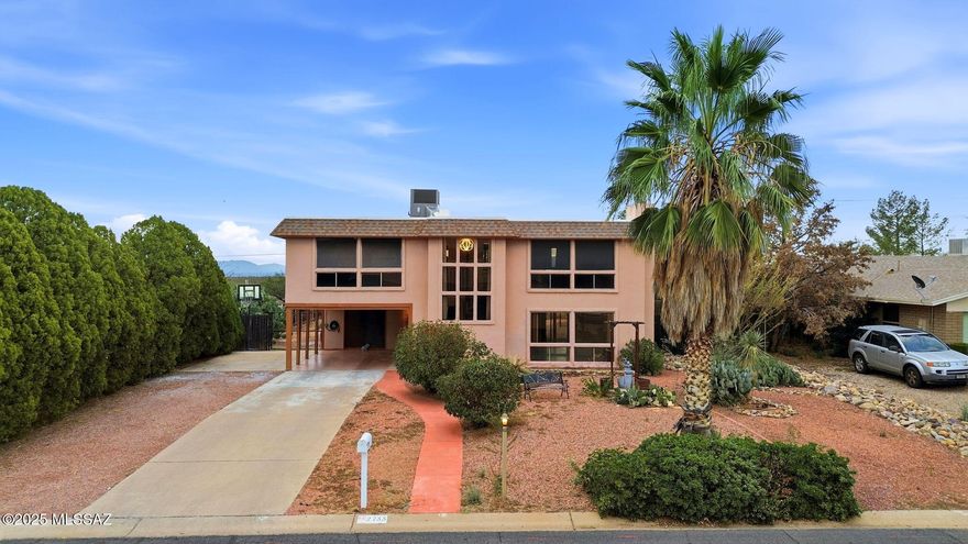 Welcome to Pueblo Del Sol Country Club Estates. Discover a charming move-in ready 3bed/2bath home. Featuring modern amenities. HVAC installed 2022, Smart Thermostat w/remote operation, New Electric panel May 2025 & EV charger. Kitchen offers beautiful quartz countertops & stainless steel appliances. An ideal space for culinary creativity & entertaining. Enjoy a spacious lot w/a large covered back patio, perfect for gatherings & relaxation. The elevated deck provides stunning views of the serene Sierra Vista landscape. A must-see for anyone looking for a comfortable living space. Your dream home awaits! Seller offering top-of-the-line Old Republic Home Protection warranty. Platinum plan with total care.

Outdoor enthusiast! Check out the amazing Kartchner caverns. Enjoy cave tours, the bat walk, camping & cabins. 
The Coronado National Forest offers you to experience all 4 seasons during a single day's journey. Spectacular views from the mountains. Wander through the desert among the giant saguaro cactus and colorful wildflowers in the morning. Linger over lunch beside a mountain stream or lake and play in the snow all before the day's end.(
Huachuca City & Benson are just a drive away.
Parents & students, Cochise Jr College Benson Campus in the area. For that next step in life.