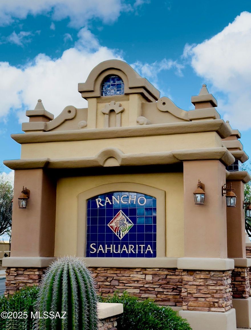 Experience luxury living in the heart of Rancho Sahuarita's premier gated community — This lot is 1 of the final 3 lots available in this limited small enclave - Welcome to Haciendas Del Lago. This residential lot offers the perfect opportunity to create your custom dream. With utilities already at the lot line, this homesite is primed for construction, allowing you to focus on designing a home that suits your unique lifestyle. Buyers will build in accordance with Rancho Sahuarita HOA, CCRs, and Design Guidelines, ensuring the community maintains its high standards and cohesive beauty.

Situated within a picturesque lakeside community, this homesite offers access to an array of resort-style amenities. Enjoy the renowned Rancho Sahuarita water park, a state-of-the-art fitness center, and scenic walking trails that bring the outdoors to life.