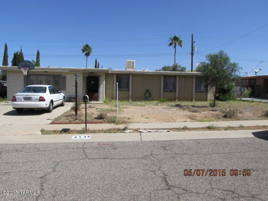 Come check out this place! 4 bedrooms, 2 bathrooms, plus eat-in area. Covered patio and pool in the back with beautiful mountain views. Lots of Potential!
