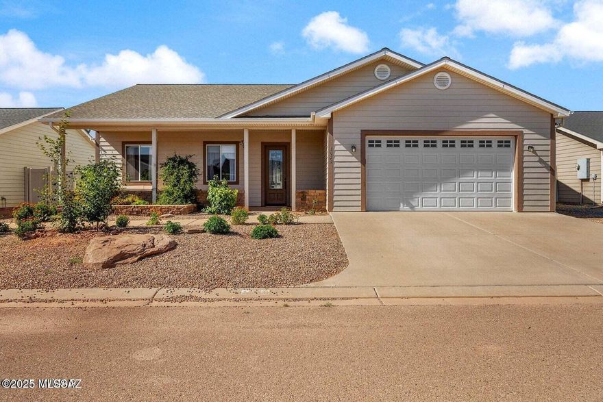 Turnkey Former Model Home in the Heart of Snowflake Welcome to this stunning, move-in-ready former model home located in the highly desirable Sundance Springs community in central Snowflake. Offering 4 spacious bedrooms, 2.5 bathrooms, and 1,846 square feet of thoughtfully designed living space, this home is perfect for those seeking comfort, style, and convenience. Step inside to find vaulted ceilings and an open, airy floor plan that flows effortlessly from the large covered front patio to the expansive great room and kitchen. The chef's kitchen features granite countertops and all-new appliances, including a stove, refrigerator, dishwasher, microwave, washer, and dryer Enjoy a private split floor plan with a luxurious primary suite, complete with a massive walk-in closet and a brand-new custom walk-in shower. Guests will appreciate the convenient half bath, while the oversized laundry room offers abundant cabinetry and utility space.

This meticulously maintained home has been extensively upgraded with:

New smart garage door and opener
New water heater
New outdoor shed
New pleated shades throughout
New pergola cover for outdoor enjoyment
New smoke alarms
Entire interior professionally painted, including ceilings
Entry gates on both sides for added charm and security
Located in a quiet, friendly neighborhood, this smoke- and pet-free home is clean, modern, and truly move-in ready. With too many upgrades to list, this is one you must see in person to fully appreciate.