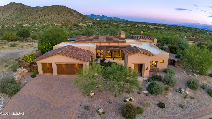 Experience refined desert living at The Ritz-Carlton Residences, Dove Mountain. Set on a spacious homesite with stunning panoramic views, this thoughtfully designed residence embodies sophisticated desert contemporary style. 

The impressive main house offers three spacious ensuite bedrooms plus a den. The open layout showcases elegant architectural lines, refined finishes, and seamless indoor-outdoor living. 
A separate guest casita with bedroom & living area is perfect for visitors. 

Outside, the resort-style backyard features a sparkling pool, an entertainer's gazebo, outdoor kitchen, and breathtaking desert and mountain views that define true Arizona luxury living. Owners enjoy access to The Ritz-Carlton Resort, amenities, concierge services, social events and more. This exceptional property offers an unparalleled opportunity to live within one of Arizona's most prestigious resort communities. 

View Website Here:https://listings.kccreativedesign.com/6139-W-Seven-Saguaros-Cir-Marana-AZ-85658-USA