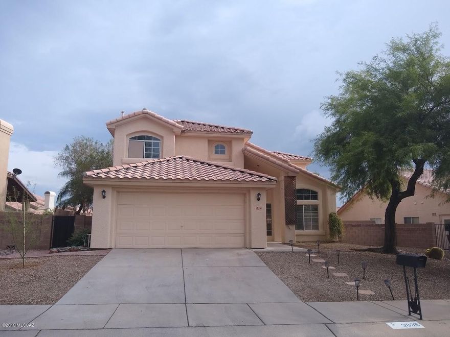 Home situated near end of cu-d-sac, all NEW exterior paint, NEW air conditioning system with warranty, NEW roof underlayment with warranty, 4 bedrooms, family room, separate living area, GAS cooking, dining area and breakfast nook, LARGE backyard ready for your special touches.
Spa is sold as is and will not be repaired by Seller. Community park, and close to Rillito River Park.
Convenient located in beautiful Northwest Tucson, with Easy access to I/10, shopping, Northwest Hospital, NW Tucson Legacy Charter School, NW Community College, and much more,