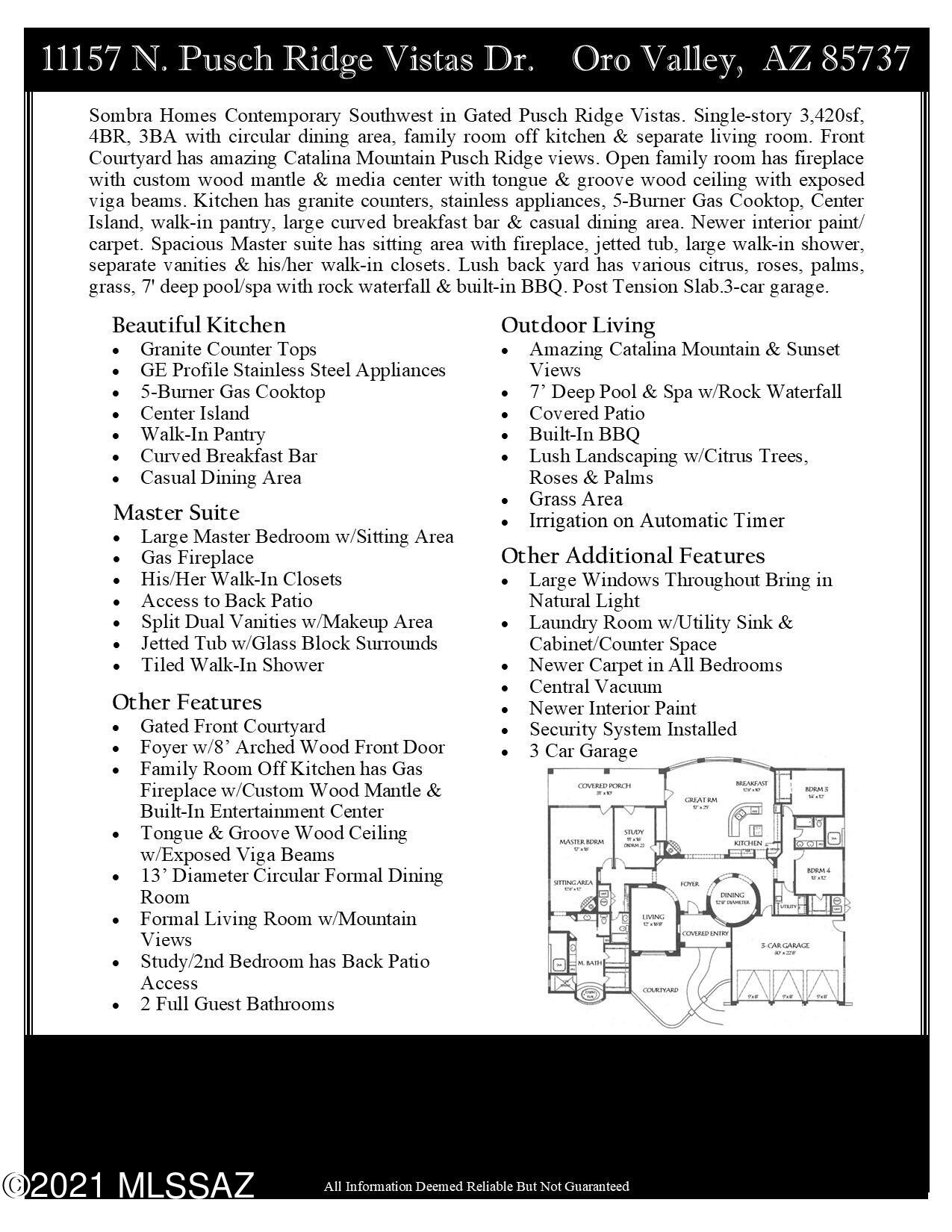 Pusch Ridge Vistas (1-31) - Residential