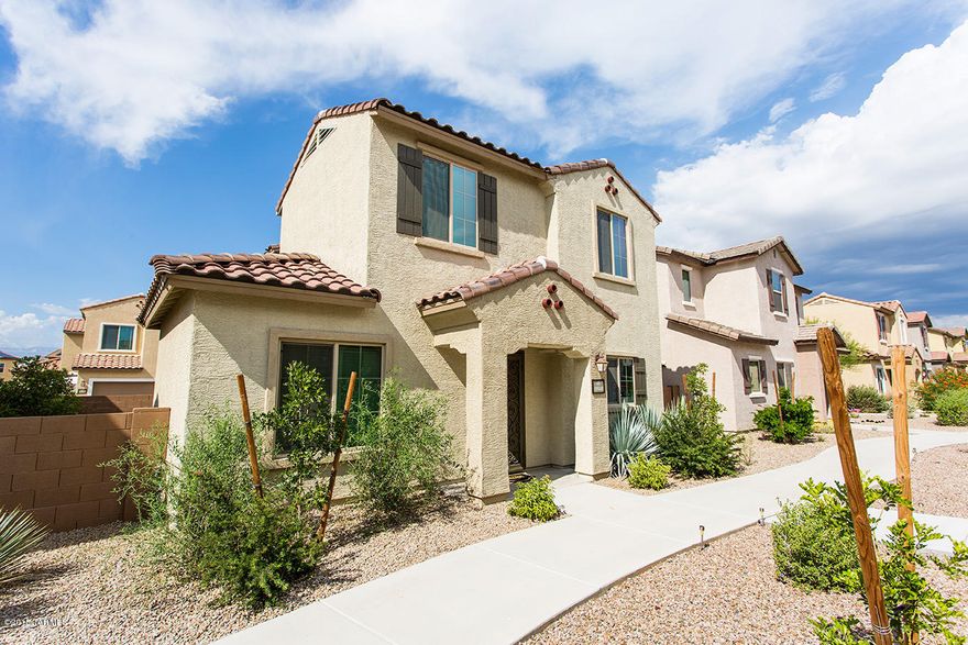 Priced Reduced to Sell at $185,000.  Energy efficient solar home. MOVE-IN READY. Upgraded kitchen with espresso cabinets, solid granite counter tops, custom back splash, center island with bar seating and more. Gorgeous tile throughout the ground floor and bathrooms. Perfect yard with large lattice covered patio ready for entertaining. Enjoy all the amenities that Sierra Morado has to offer including a club house, community pool, pocket parks, jogging paths and more.