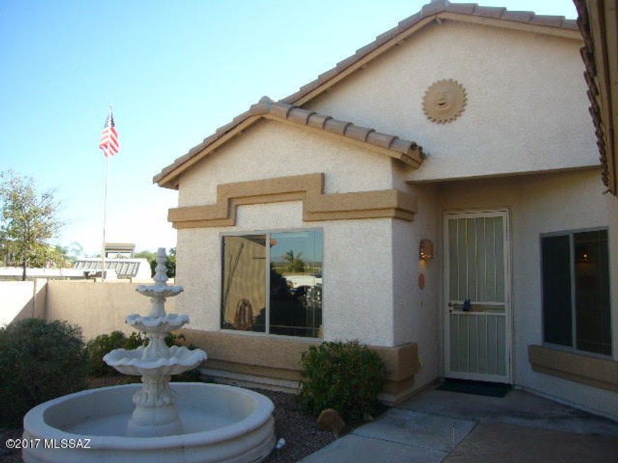 Great 4 bedroom, 2 bath, single level, 3 car garage Home on 1/3 acre lot. The Property backs up to a greenbelt for privacy and views. Great room with cathedral ceilings and a gas fireplace for those cool evenings. There are remote ceiling fans in all the bedrooms and Living room. A covered back patio, and an extended concrete slab out into the rear yard. The Kitchen has a large island and breakfast nook. All nestled in a Cul de Sac at the back of the Continental Ranch Subdivision. Come and see....