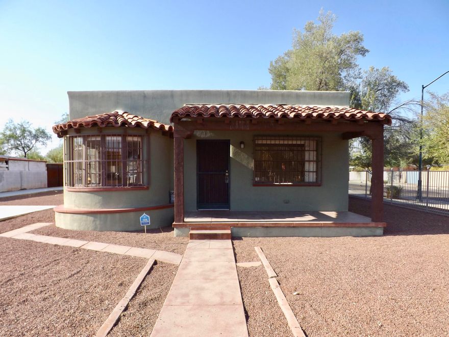 Over 7.2% return after expenses, turn key investment property walking distance from UA.  Currently leased through 7/31/20 at $4200 total per month.  Front house is a restored historic structure from 1941; rear house was built in 2006.  Both have central AC, laundry, and plenty of parking for all rooms.  Spectacular location and curb appeal- very easy to rent.  Tile floors throughout front house, with polished concrete floors in the rear house.  Units are private and face different streets, so this could be an ideal space for the owner occupant investor.  Mountain Ave is wide and pedestrian-friendly, so tenants can walk, bike, or take the Cat Tran to campus.  This property is professionally managed by Habitation Realty, and all income and expense reports for the last year are available.
