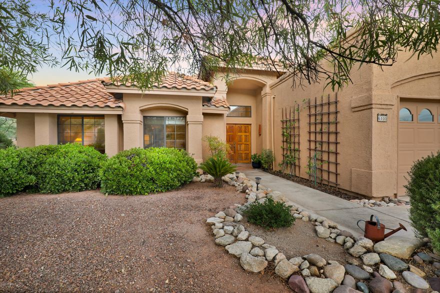 Look no further! Popular Casas de Ventana never disappoints. This delightfully well loved 3 bedroom 2 bath home with a separate office/work space/exercise room/guest quarters is turnkey. This home, and it is a HOME, has magnificent views of the Catalina & Rincon Mountains to savor at the end of the day or the glorious sunrise. The sparkling, inviting lap pool is elegant & awaiting your dip & fitness regime. The private back yard, where you will live happily ever after, has a lovely kiva fireplace with a banco for all the entertaining your heart can contain. The kitchen is smart & functional with newer appliances, lovely newer cabinets, breakfast nook with VIEWS!!! All of the bedrooms are sizable with ample storage. When you turn onto this quiet street, you'll know that your search is over!