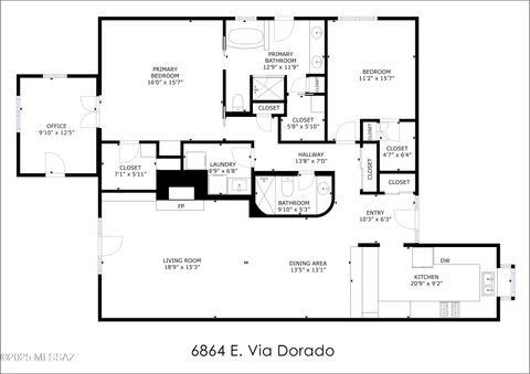 A home in Tucson