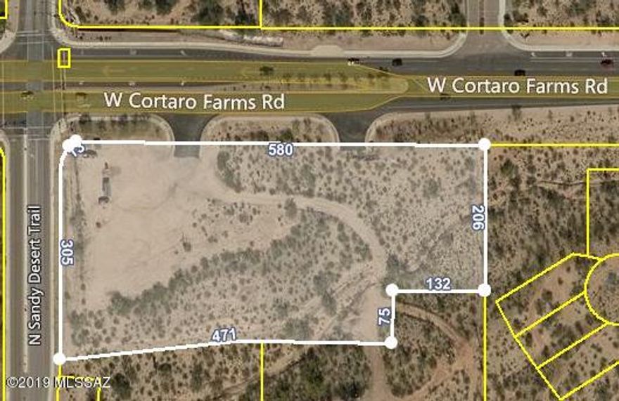 HUGE PRICE REDUCTION

Zoning is Neighborhood Commercial. Please see Documents for  potential uses, Plats and maps.
Residential development is also possible

Cortaro Farms Road expansion project connecting to Thorneydale Rd, is complete.  This offers an enhanced appeal for this 3.81 Ac parcel.
.