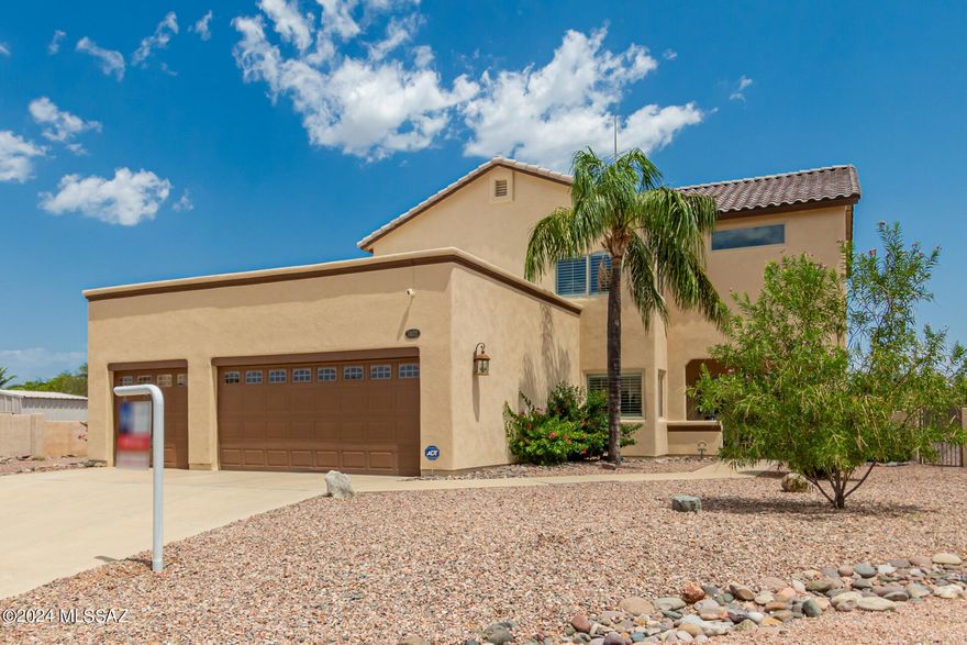 Located in the  Popular Continental Ranch On  Nearly 1/4 Acre With Views, 2408 Sf Home With 3 Car Garage, 2 Lots Backing Up To Common Area, Next To Community Pool. Perfectly Maintained Home With 1 year Home Warranty - 5 Year Old A/C, 4 Year Old Roof. Poly Replaced In 2015 , Upgrades Include Custom Paint, Plantation Shutters Throughout, 18'' Tile Set Diagonally, Newer Cabinets, Newer Bathroom Vanities, New Sliding Glass Door, Beehive Fireplace, Arched Doorways, Paneled Doors,  Professionally Cleaned Windows And Carpet. Mtn Views Every Window In Primary Bedroom, Den Could Easily Be 4th Bedroom,. Enjoy The Landscaped Backyard With Trees, Grass, And Garden. Great Community With Parks, Pools, Splash Pads, Basketball, Schools, Hiking, Banks, Doctors Offices, And Shopping All In Communit