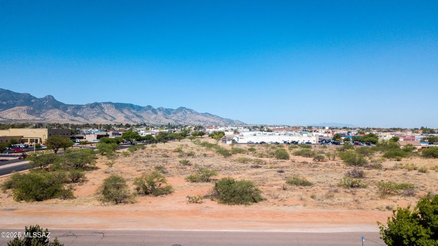 4.146 Acres of Commercially Zoned land. GREAT opportunities for this land. Located one block off of Fry Blvd. Near Fort Huachuca City.